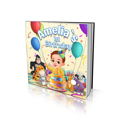 Large Soft Cover Story Book -  1st Birthday