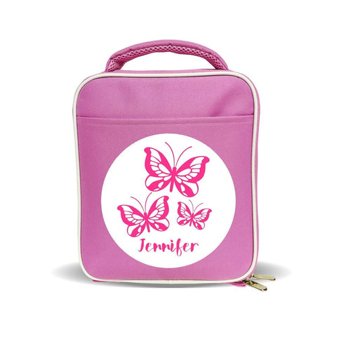 Butterflies Insulated Lunch Bag