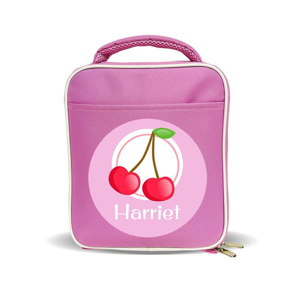 Cherry Insulated Lunch Bag