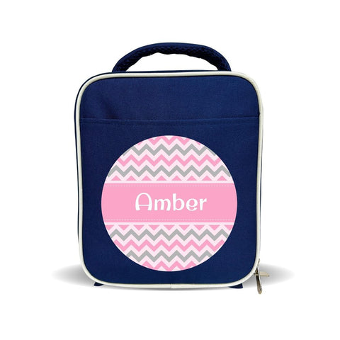 Chevron Insulated Lunch Bag