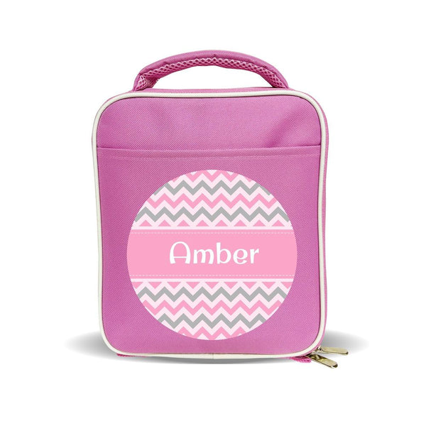 Chevron Insulated Lunch Bag