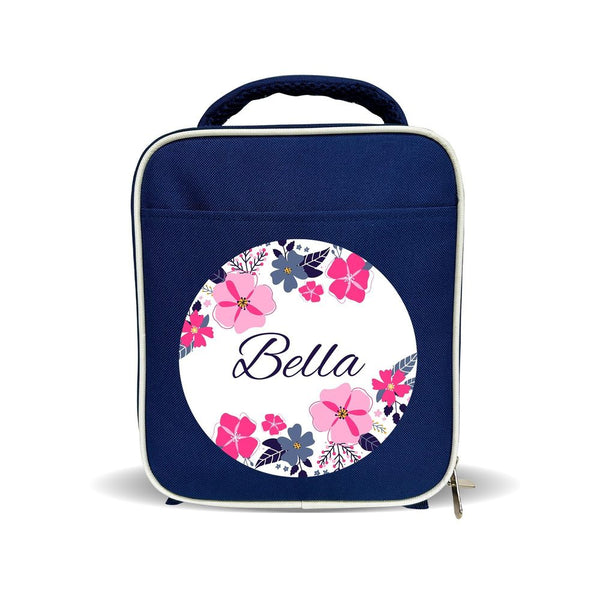 Flowers Insulated Lunch Bag