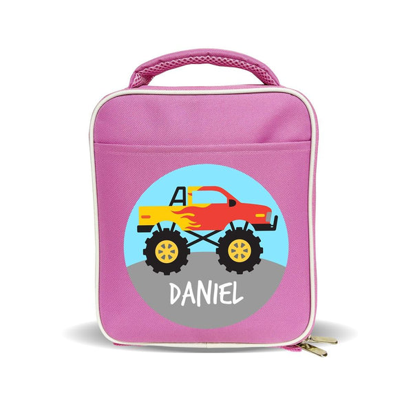 Monster Truck Insulated Lunch Bag