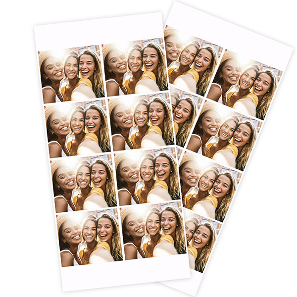 Photo Stickers - Square  (Pack of 16)