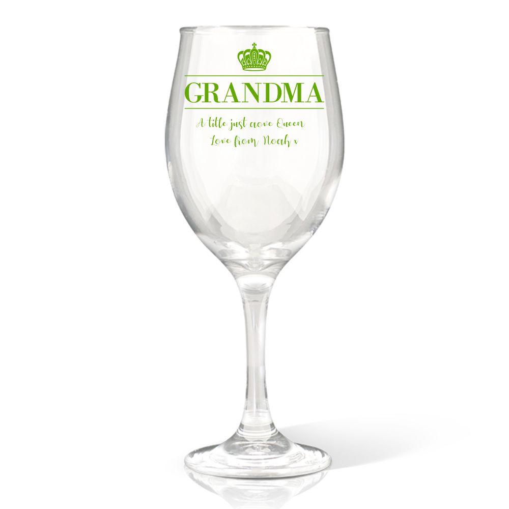 Grandma Wine Glass