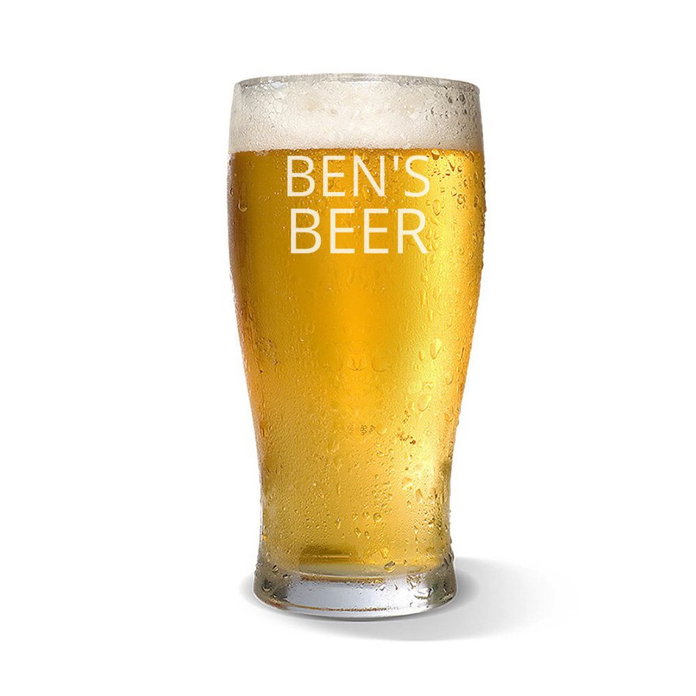 Person's Standard 425ml Beer Glass