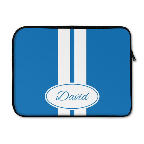 Racing Stripes Laptop Sleeve - Large